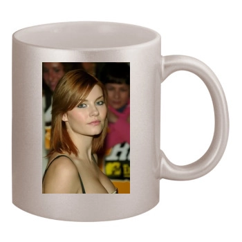 Elisha Cuthbert 11oz Metallic Silver Mug