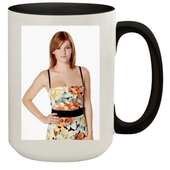 Elisha Cuthbert 15oz Colored Inner & Handle Mug