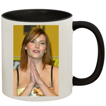 Elisha Cuthbert 11oz Colored Inner & Handle Mug