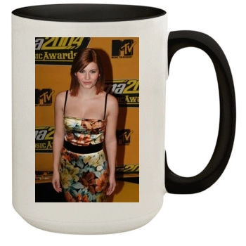 Elisha Cuthbert 15oz Colored Inner & Handle Mug