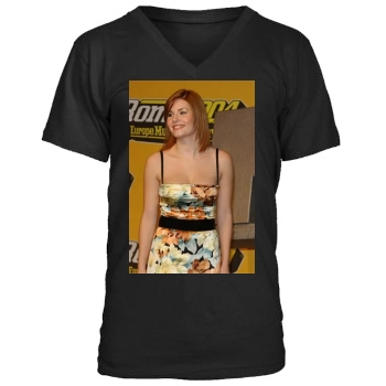 Elisha Cuthbert Men's V-Neck T-Shirt