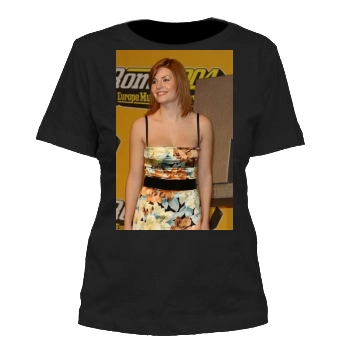 Elisha Cuthbert Women's Cut T-Shirt