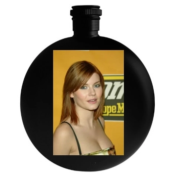 Elisha Cuthbert Round Flask