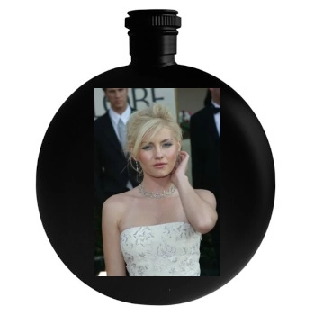 Elisha Cuthbert Round Flask