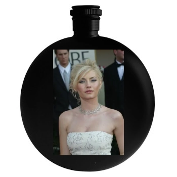 Elisha Cuthbert Round Flask