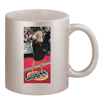 Elisha Cuthbert 11oz Metallic Silver Mug