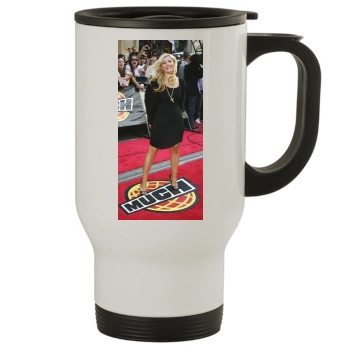 Elisha Cuthbert Stainless Steel Travel Mug