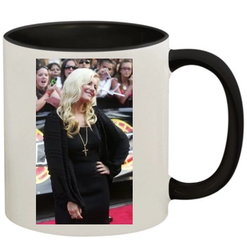 Elisha Cuthbert 11oz Colored Inner & Handle Mug