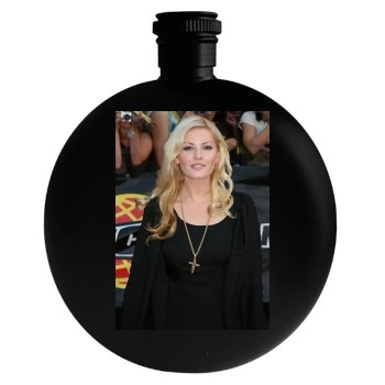 Elisha Cuthbert Round Flask