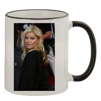 Elisha Cuthbert 11oz Colored Rim & Handle Mug