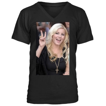 Elisha Cuthbert Men's V-Neck T-Shirt