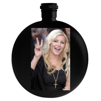 Elisha Cuthbert Round Flask