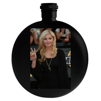 Elisha Cuthbert Round Flask