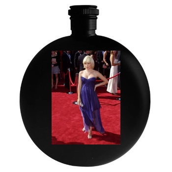 Elisha Cuthbert Round Flask