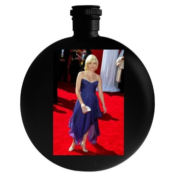 Elisha Cuthbert Round Flask