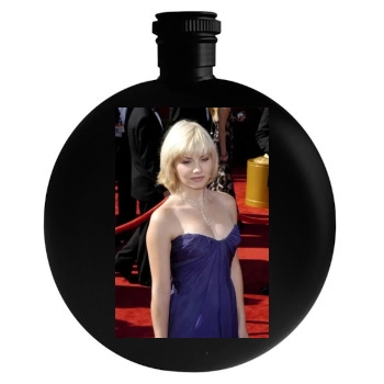 Elisha Cuthbert Round Flask