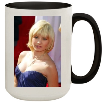 Elisha Cuthbert 15oz Colored Inner & Handle Mug