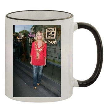 Elisha Cuthbert 11oz Colored Rim & Handle Mug