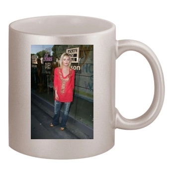 Elisha Cuthbert 11oz Metallic Silver Mug