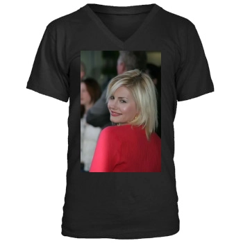 Elisha Cuthbert Men's V-Neck T-Shirt