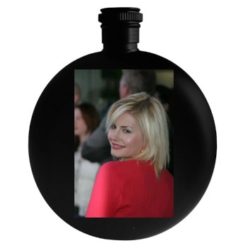 Elisha Cuthbert Round Flask