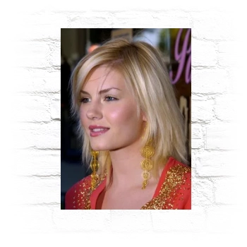 Elisha Cuthbert Metal Wall Art