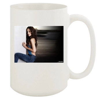 Eliza Dushku 15oz White Mug