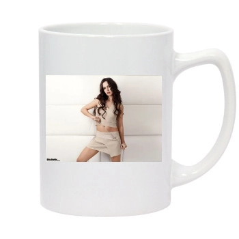 Eliza Dushku 14oz White Statesman Mug