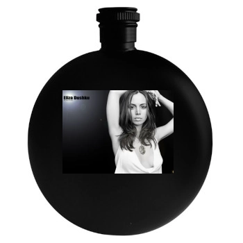 Eliza Dushku Round Flask