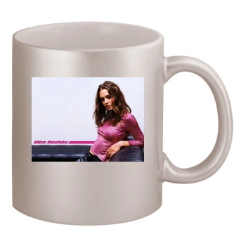 Eliza Dushku 11oz Metallic Silver Mug