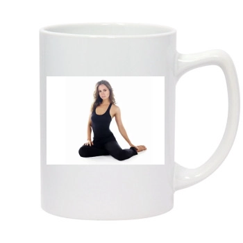 Eliza Dushku 14oz White Statesman Mug