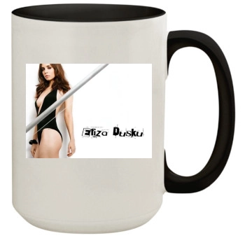 Eliza Dushku 15oz Colored Inner & Handle Mug