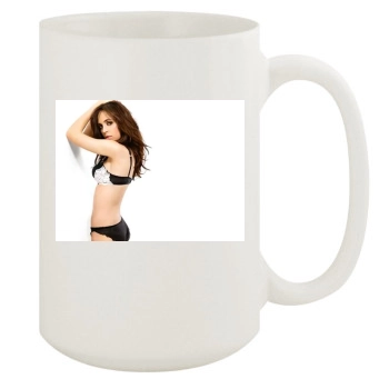 Eliza Dushku 15oz White Mug