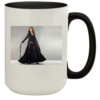 Eliza Dushku 15oz Colored Inner & Handle Mug