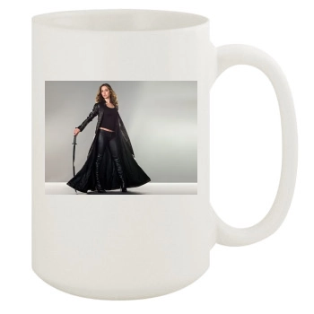 Eliza Dushku 15oz White Mug