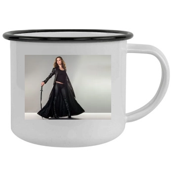 Eliza Dushku Camping Mug