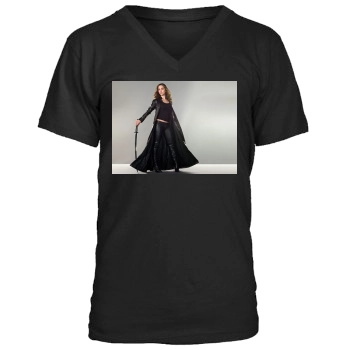 Eliza Dushku Men's V-Neck T-Shirt