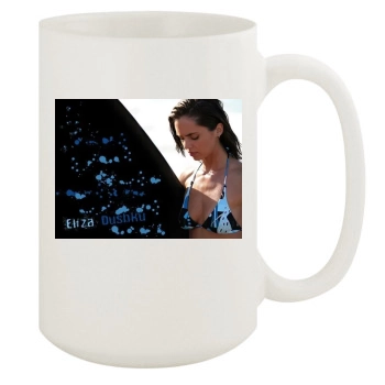 Eliza Dushku 15oz White Mug