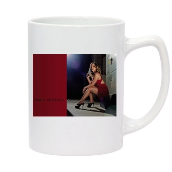 Eliza Dushku 14oz White Statesman Mug