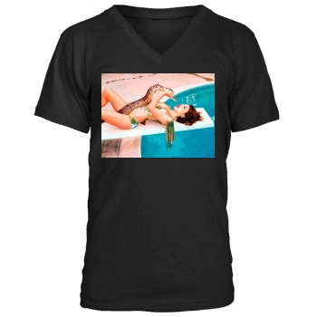 Elizabeth Hurley Men's V-Neck T-Shirt