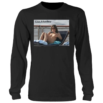 Elizabeth Hurley Men's Heavy Long Sleeve TShirt