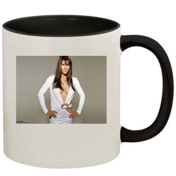 Elizabeth Hurley 11oz Colored Inner & Handle Mug