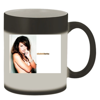 Elizabeth Hurley Color Changing Mug