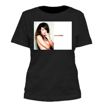 Elizabeth Hurley Women's Cut T-Shirt