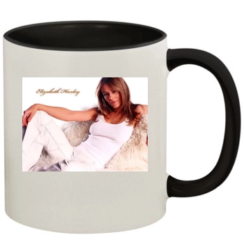 Elizabeth Hurley 11oz Colored Inner & Handle Mug