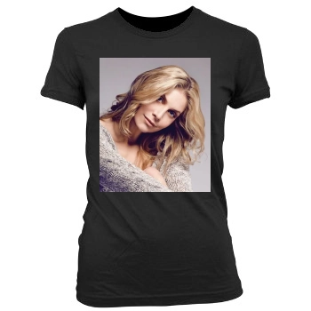 Elizabeth Mitchell Women's Junior Cut Crewneck T-Shirt