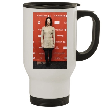 Emily Blunt Stainless Steel Travel Mug