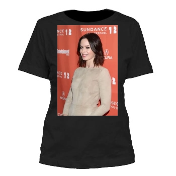 Emily Blunt Women's Cut T-Shirt