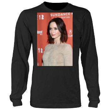 Emily Blunt Men's Heavy Long Sleeve TShirt