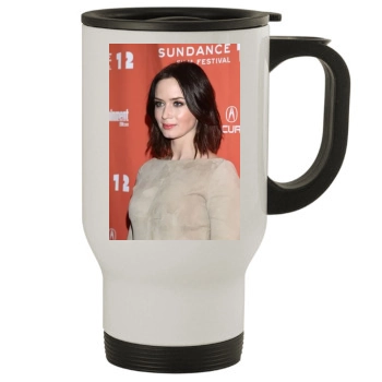 Emily Blunt Stainless Steel Travel Mug